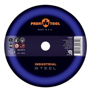 Круг отрезной по металлу PROFITOOL INDUSTRIAL 125х2,0х22,2 мм
