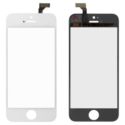 Сенсорний екран для Apple iPhone 5, Сopy, білий
