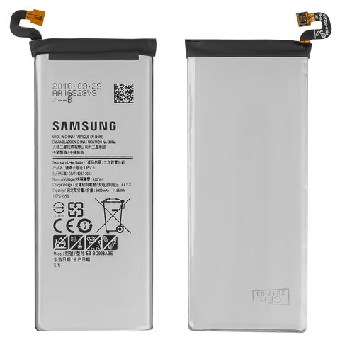 Акумулятор EB BG928ABE для Samsung G928 Galaxy S6 EDGE Plus, Li ion, 3,85 B, 3000 мАг, Original PRC 