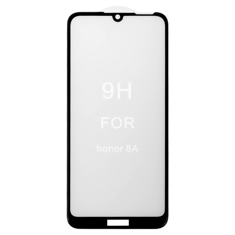 Захисне скло All Spares для Huawei Honor Play 8a, 5D Full Glue, чорний