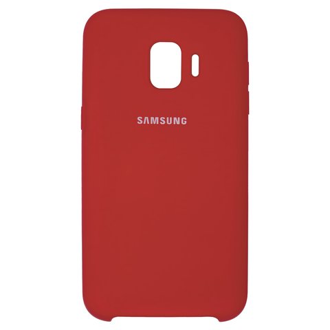 Чехол для Samsung J260 Galaxy J2 Core, красный, Original Soft Case, силикон, red 14 