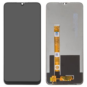 Дисплей для Realme 5, 5i, 5s, 6i, черный, без рамки, Original PRC , RMX2030, RMX2032, RMX1925, RMX2040, FPC HTF065H019 A0