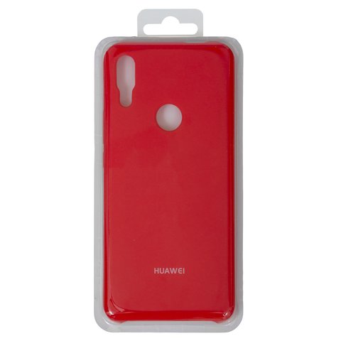 Чехол для Huawei P Smart Z, Y9 Prime 2019 , красный, Original Soft Case, силикон, red 14 