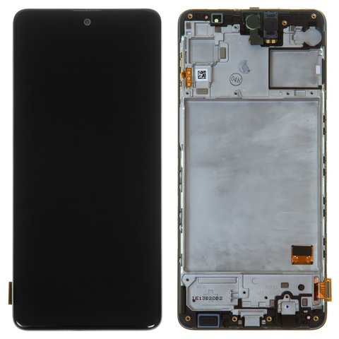 Дисплей для Samsung M317 Galaxy M31s, чорний, з рамкою, Original, сервісне опаковання, #GH81 13736A GH82 23774A GH82 24114A