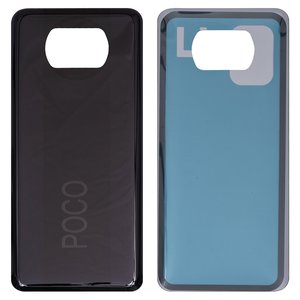 Задняя панель корпуса для Xiaomi Poco X3, серая, MZB07Z0IN, MZB07Z1IN, MZB07Z2IN, MZB07Z3IN, MZB07Z4IN, MZB9965IN, M2007J20CI
