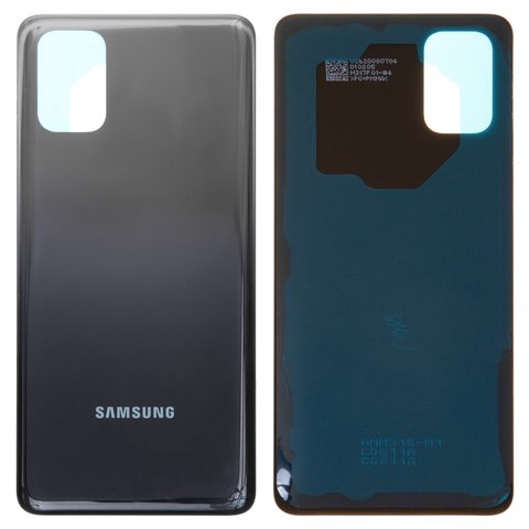 Задня панель корпуса для Samsung M317 Galaxy M31s, чорна