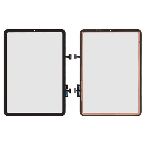 Сенсорний екран для iPad Air 2022 10.9", iPad Air 4 2020, чорний, Original PRC , #A2324 A2072 A225 A2316