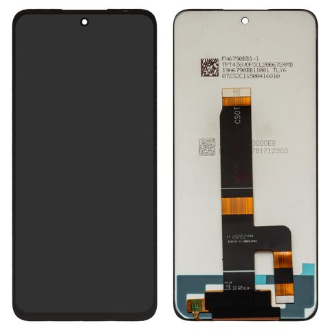 Дисплей для Xiaomi Poco M6 Pro 5G, Redmi 12, чорний, без рамки, High Copy