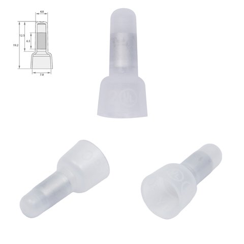 Колпачок изоляционный CE 2, 10 шт., 2,08 mm²