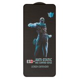 Защитное стекло All Spares для Motorola Moto G34, совместимо с чехлом, Full Glue, черный