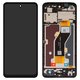 Дисплей для ZTE Blade A75 4G, чорний, з рамкою, Original (PRC), 065WR01-(7300301068)-SST