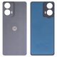 Задня панель корпуса для Motorola Moto G24, сіра, matte charcoal