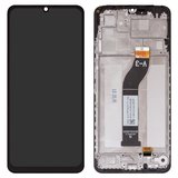 Дисплей для Xiaomi Redmi 13C, черный, с рамкой, High Copy, (LM5C4090F0-A1)
