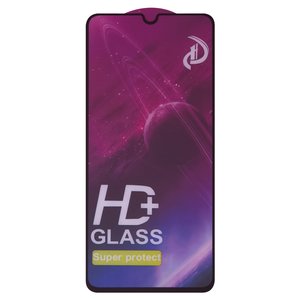 Защитное стекло для Samsung M146B Galaxy M14, совместимо с чехлом, Full Glue, без упаковки , черный