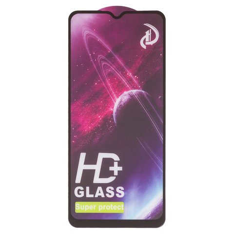 Защитное стекло для Huawei Honor X6b, совместимо с чехлом, Full Glue, без упаковки , черный