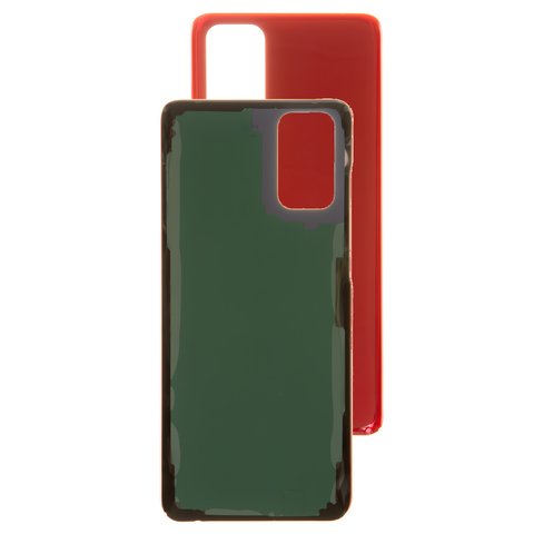 Housing Back Cover compatible with Samsung G985 Galaxy S20 Plus, G986 Galaxy S20 Plus 5G, red, aura red 