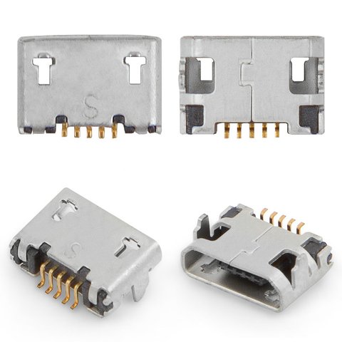 Коннектор зарядки для Sony Ericsson X10 mini pro U20 , 5 pin, Сopy, micro USB тип B