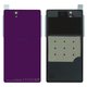 Housing Back Cover compatible with Sony C6602 L36h Xperia Z, C6603 L36i Xperia Z, C6606 L36a Xperia Z, (purple)