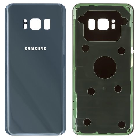 Housing Back Cover compatible with Samsung G950F Galaxy S8, G950FD Galaxy S8, blue, Original PRC , coral blue 