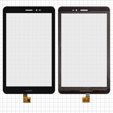 Сенсорный экран для Huawei MediaPad T1 8.0 S8 701u , MediaPad T1 8.0 LTE T1 821L, черный, #HMCF 080 1607 V5