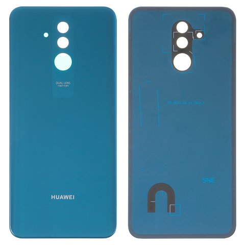 Panel trasero de carcasa puede usarse con Huawei Mate 20 lite, azul