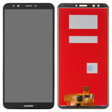 Pantalla LCD puede usarse con Huawei Honor 7C Pro 5,99", Y7 2018 , Y7 Prime 2018 , negro, clase B, sin marco, Copy