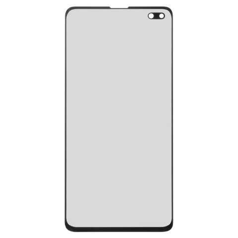 Housing Glass compatible with Samsung G975 Galaxy S10 Plus, black 