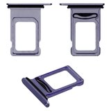 Sujetador de tarjeta SIM puede usarse con iPhone 11, morado, double SIM