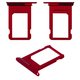 SIM Card Holder compatible with iPhone 8, iPhone SE 2020, (red)