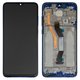 LCD compatible with Xiaomi Redmi Note 8 Pro, (dark blue, with frame, High Copy, dual SIM)