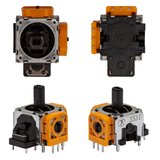 Mecanismo de joystick 3D puede usarse con Sony PlayStation 5, 3 pin, amarillo, 2.3 KOhm