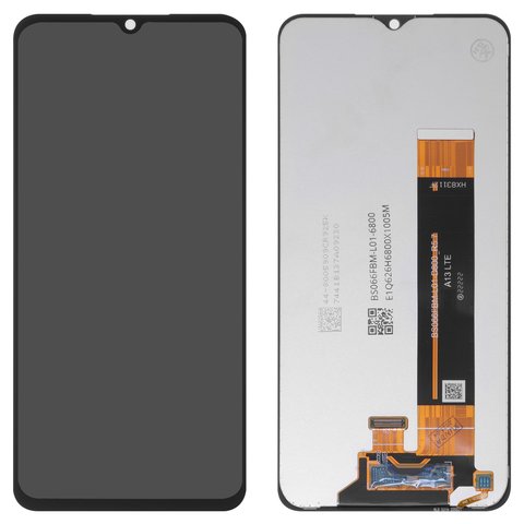 LCD compatible with Samsung A135 Galaxy A13, A137 Galaxy A13, A236B Galaxy A23 5G, M135 Galaxy M13, M236B Galaxy M23, M336B Galaxy M33, black, without frame, Original PRC , BS066FBM L01 D800_R5.7 