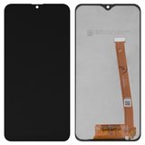 LCD compatible with Samsung A202 Galaxy A20e, (black, with wide edge, without frame, Copy)