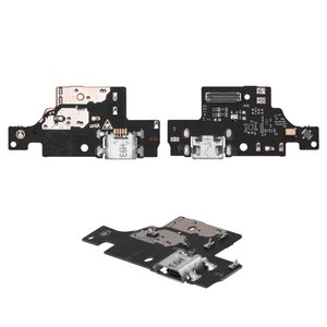 Шлейф для ZTE Blade A7 2020  , коннектора зарядки, с микрофоном, High Copy, плата зарядки