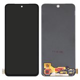 Дисплей для Xiaomi Poco M4 Pro 4G, Redmi Note 11, Redmi Note 11S, Redmi Note 12S, черный, без рамки, Оригинал (переклеено стекло)