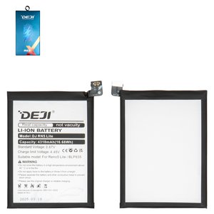 Battery Deji BLP835 compatible with Oppo A94 4G, Reno5 Lite, Li ion, 3.87 V, 4420 mAh 