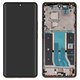 LCD compatible with Realme 12 Pro 5G, (golden, with frame, Original (PRC), RMX3842)