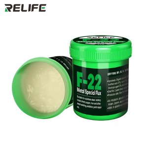 Флюс паста RELIFE F 22, для пайки никеля, для пайки нержавеющей стали, для пайки меди и стали, высокоактивная, 55 г