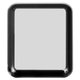 Tempered Glass Screen Protector All Spares compatible with Apple Watch 38mm, (5D Full Glue, black)