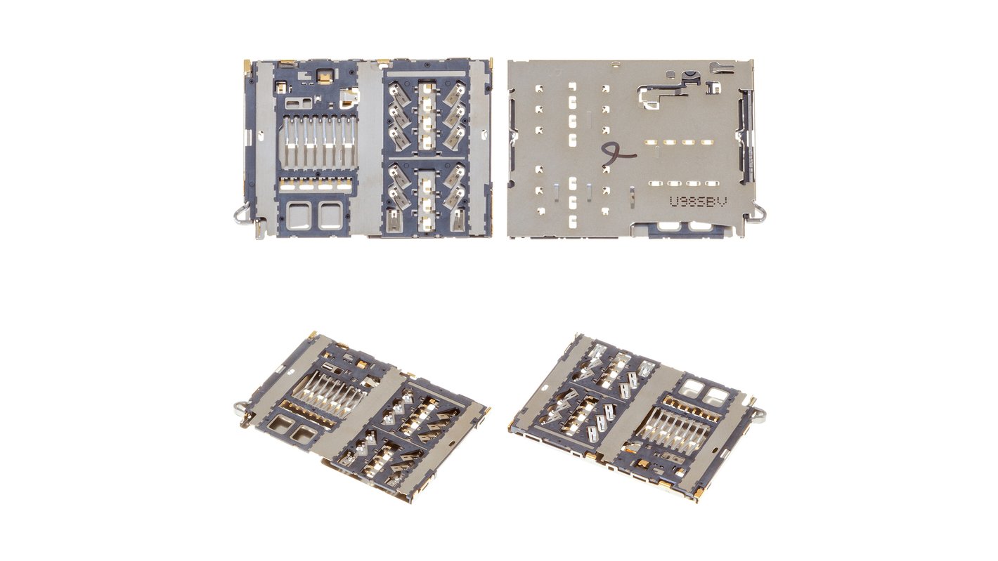 Insert Sim Card Samsung Galaxy A40 Memory Card SIM Card Connector