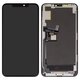 LCD compatible with iPhone 11 Pro Max, (black, with frame, HC, without IC, (OLED), OEM soft)