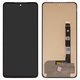 LCD compatible with Motorola Moto G52, (black, without frame, High Copy, (OLED))