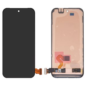 LCD compatible with Google Pixel 9 Pro, black, with frame, Original PRC , GR83Y, GEC77, GWVK6 