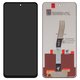 LCD compatible with Xiaomi Redmi Note 9 Pro, Redmi Note 9S, (black, without frame, FLYCDI, M2003J6B2G, M2003J6A1G)