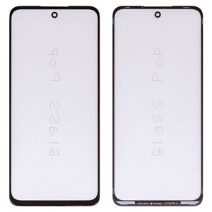 Housing Glass G+OCA PRO compatible with Motorola Moto G14 PAYF0010IN, Moto G54, Moto G54 Power, with OCA film, black 