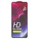 Tempered Glass Screen Protector All Spares compatible with Huawei Honor X8a, (Full Glue, compatible with case, black)