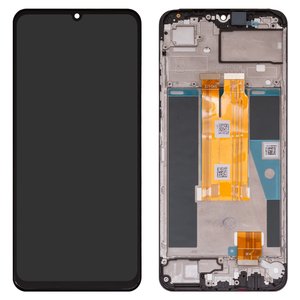 Дисплей для Realme C63 4G, черный, с рамкой, Original PRC 