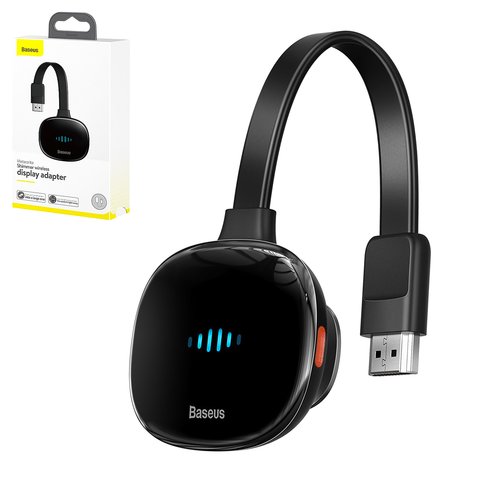 Pantalla adaptador inalámbrico Baseus Meteorite Shimmer Wireless, USB tipo C, HDMI, wireless display adapter, #CATPQ A01