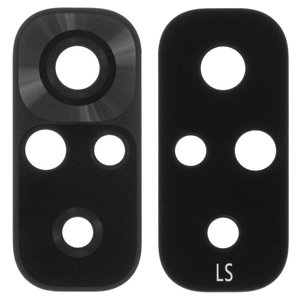 Vidrio de cámara puede usarse con Xiaomi Poco M5s, Redmi Note 10, Redmi Note 10S, negro, M2101K7AI