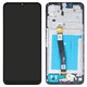 Pantalla LCD puede usarse con Samsung A226 Galaxy A22 5G, negro, con marco, original (vidrio reemplazado)
